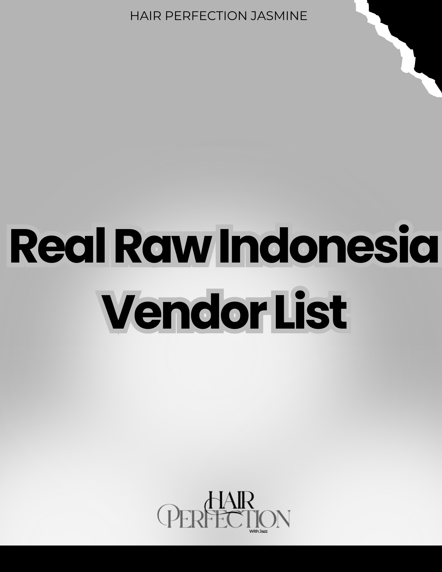 Real Raw Indonesia Vendor List